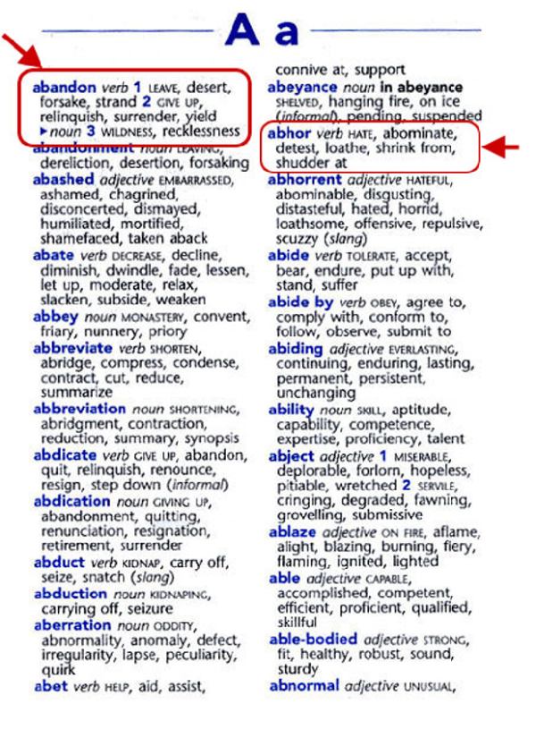 Thesaurus